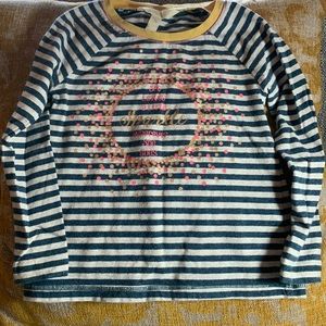 Striped glittery Matilda Jane shirt